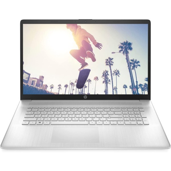 HP 惠普 笔记本电脑 17.3英寸 HD+显示屏(英特尔酷睿 i3-1125G4,8GB DDR4 内存,512GB固态硬盘,英特尔超高清显卡 Windows 11,QWERTZ 键盘)银色